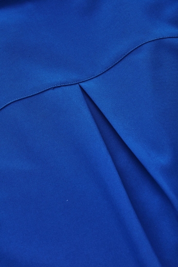 Picture of Bizcare Ladies Florence Easy Stretch Plain Shirt Short Sleeve